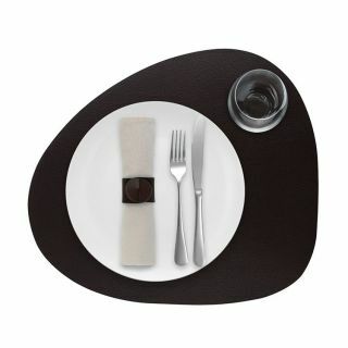 Leder_Placemats_Belgisch_Onderlegger_Pebble_Skinnatur_Coffee Bean